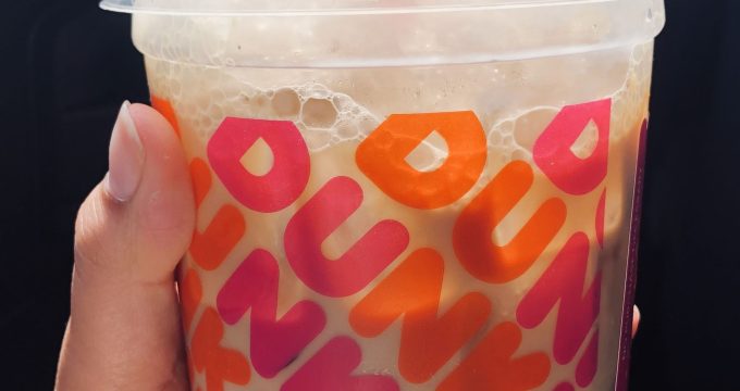 Price of the Iced Macchiato at Dunkin
