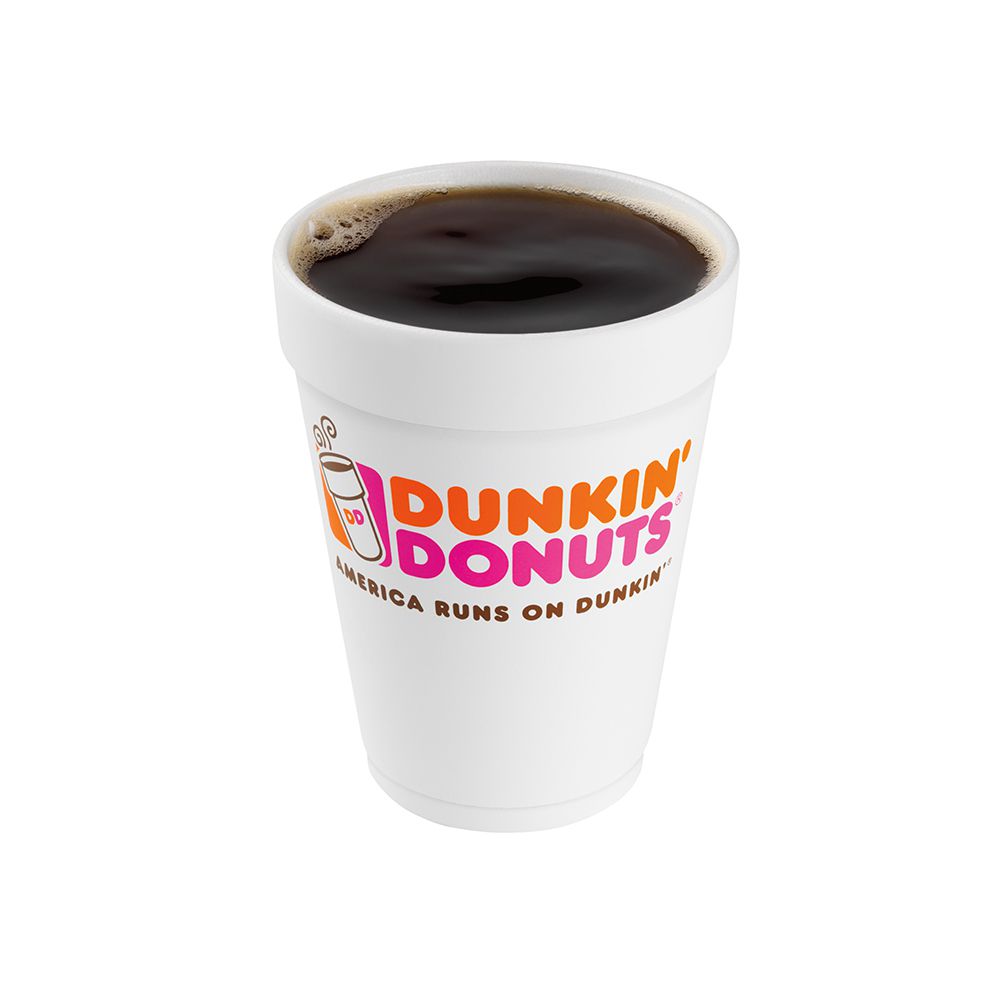 The popular hot coffee at Dunkin'
